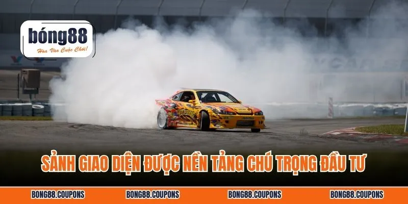 Sảnh giao diện được nền tảng chú trọng đầu tư