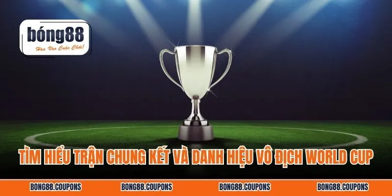 Tìm hiểu trận chung kết và danh hiệu vô địch World Cup